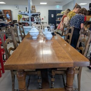 Table de ferme en bois