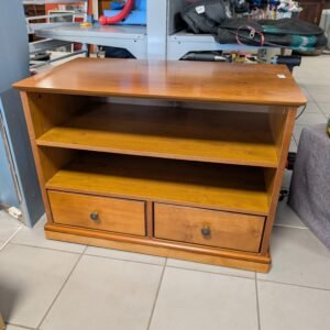 Meuble TV merisier