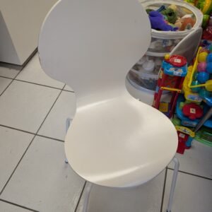 Chaise calisto, blanche