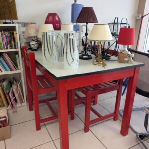 table et 4 chaises