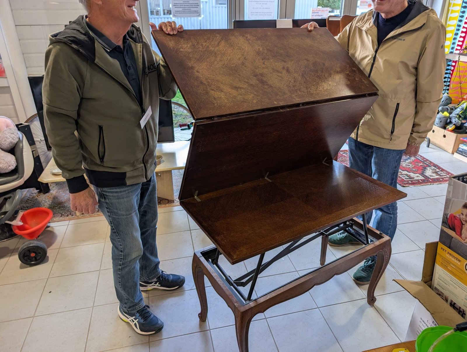 Table basse modulable
