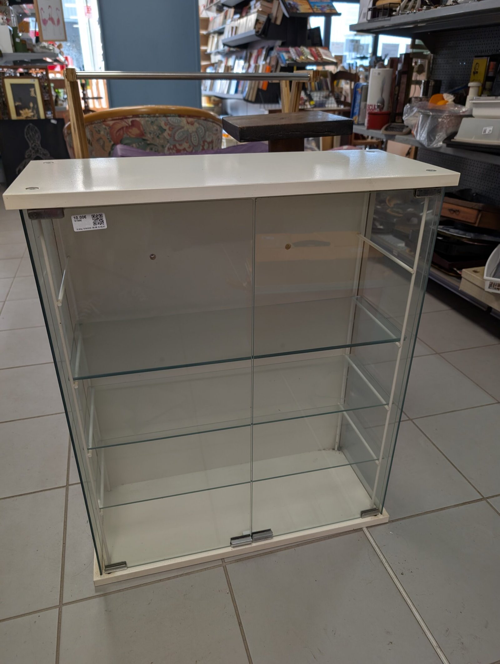 vitrine en verre